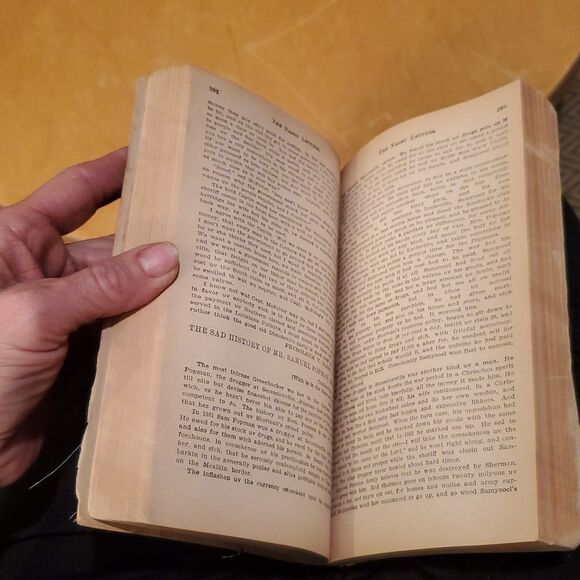 The Nasby Letters" were a series of satirical writings by David Ross Locke 1893 - Picture 12 of 13